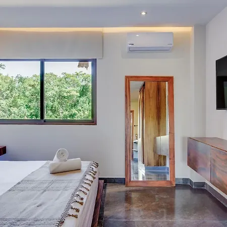 Apartment Nature-chic Private Terrace & Pool Yoga Tower Tulum