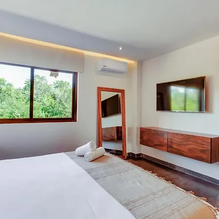 Apartment Nature-chic Private Terrace & Pool Yoga Tower Tulum