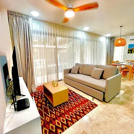Apartment Comodo Apt 2 Bed Aldea Zama Tulum