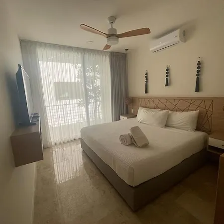 Apartment Comodo Apt 2 Bed Aldea Zama Tulum