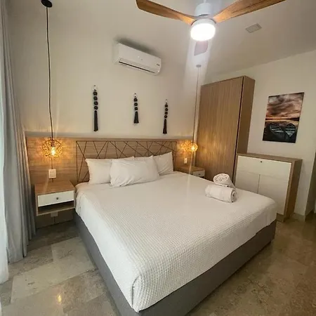 Comodo Apt 2 Bed Aldea Zama Apartment