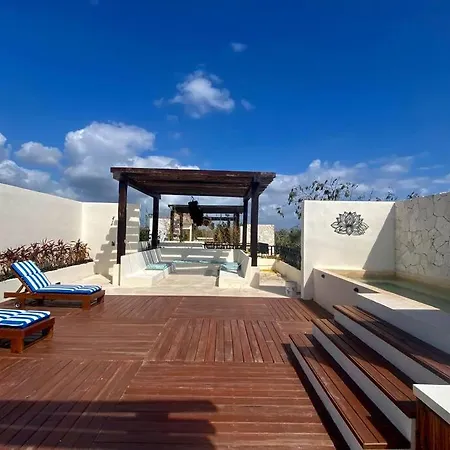 Amartulum Penthouse W Private Pool & Jacuzzi In * Tulum