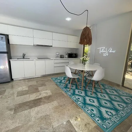Great&cosy Design 1bed - Ground Floor Swim-up Apartment Tulum
