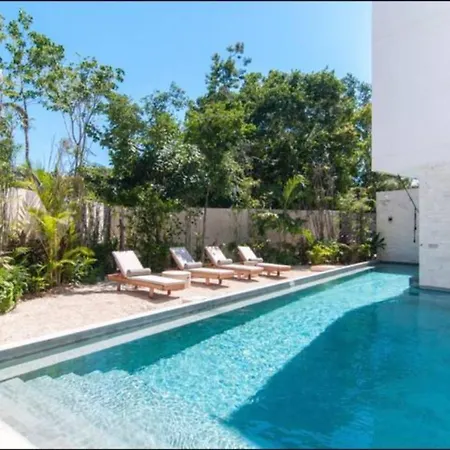 Beautiful Pure Top Amenities Pool Apartment Tulum
