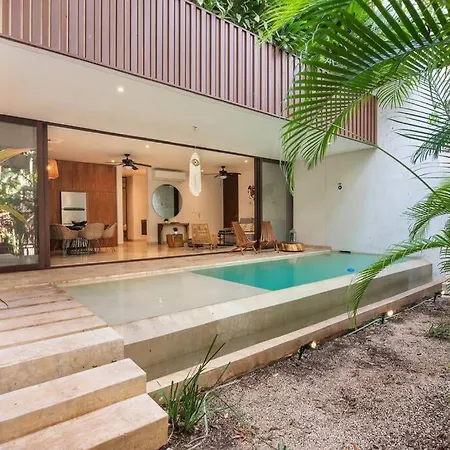 Bajocielo107 Lux 2br Priv Pool In Aldea Zama Apartamento