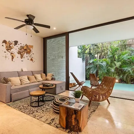 Bajocielo107 Lux 2br Priv Pool In Aldea Zama Tulum