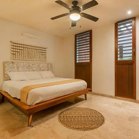 Apartamento Bajocielo107 Lux 2br Priv Pool In Aldea Zama