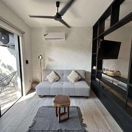 Loft With Private Terrace In Rosa De Plata, La Veleta * Tulum