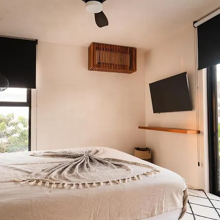 Exquisite Penthouse In Vibrant With Private Rooftop Terrace & Plunge Pool * Tulum