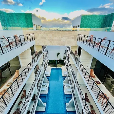 Plunge Pool And Swim-up - Aldea Zama Apartment