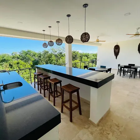 Plunge Pool And Swim-up - Aldea Zama Apartment Tulum
