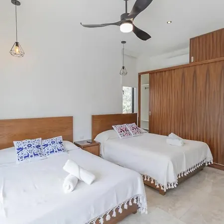 Holiday home The Kaanal 2br In Heart Of Tulum