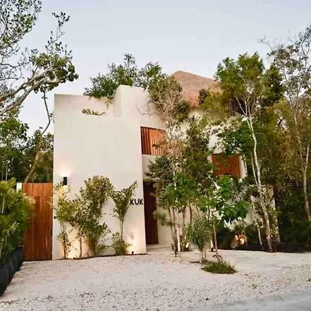 Casa Kuk, Stylish, At 5 Min, Pool, Concierge Tulum