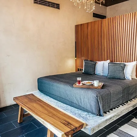 Casa Don Rey To Enrich With Culture Rooftop Infinity Pool And Retro Loungers For Sun Lovers Tulum