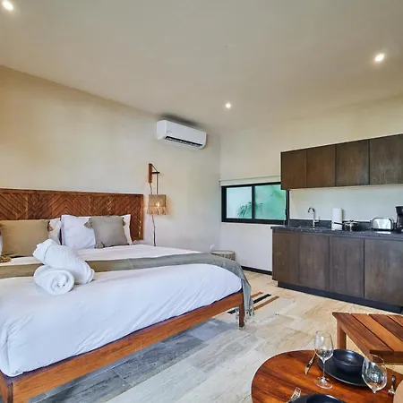 Ariel - Club Access & Gym & Pool & Coworking Apartment Tulum