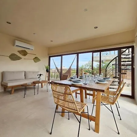 Private Rooftop Penthouse With Pool, Bbq & Jungle View Apartment Tulum
