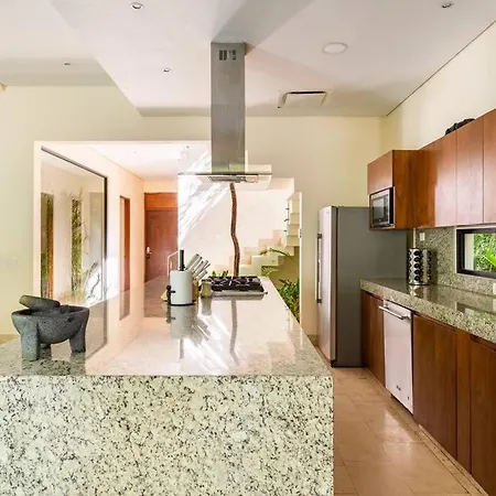 Luxurious Villa At Exclusive Gated Community La Privada Aldea Zama, 5 Bedroom Private Pool & Concierge Service