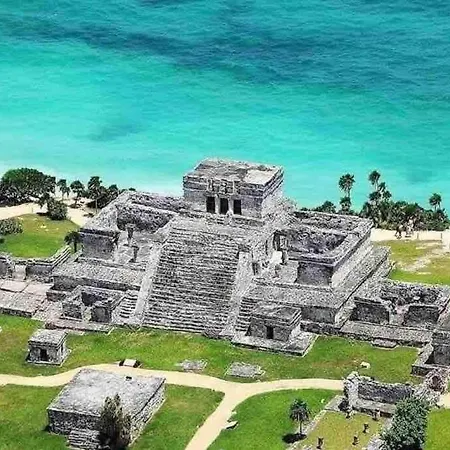 Apartment Sunsetviewph+privpool+near Beach&town+rooftop+50mb Tulum