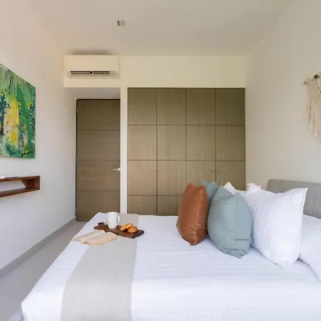Sunsetviewph+privpool+near Beach&town+rooftop+50mb * Tulum
