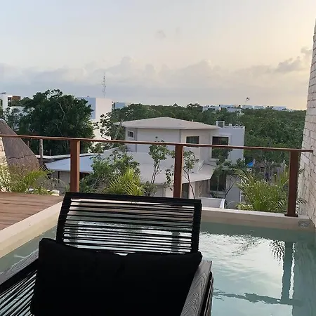 Chic Ph Private Pool/rooftop Near To Beachfront Apartment