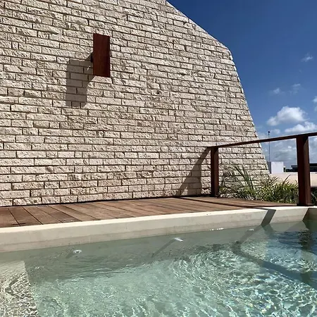 Apartment Chic Ph Private Pool/rooftop Near To Beachfront Tulum