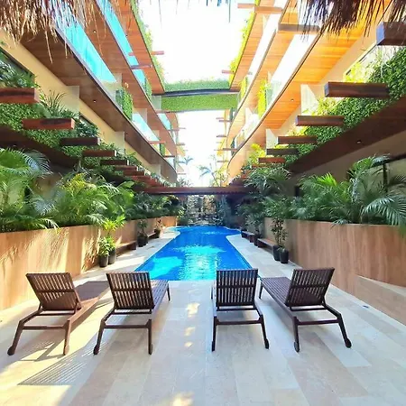 Menesse Departamento Con Alberca Y Balcon Estancias Largas Tulum