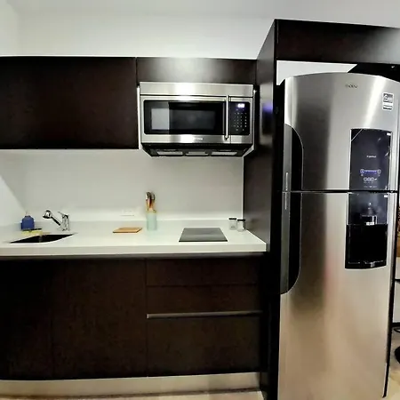 Menesse Departamento Con Alberca Y Balcon Estancias Largas *