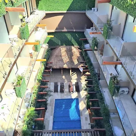 Menesse Departamento Con Alberca Y Balcon Estancias Largas *