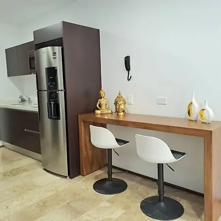 Apartment Menesse Departamento Con Alberca Y Balcon Estancias Largas