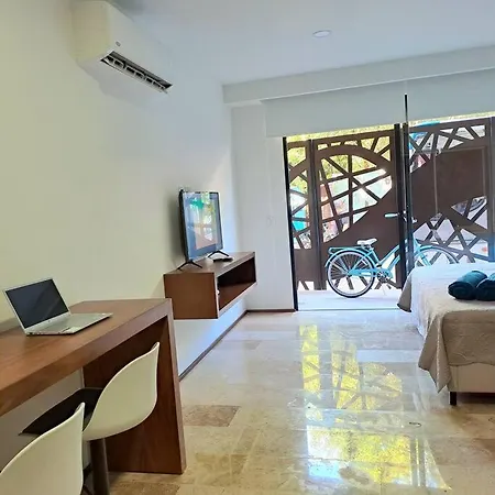 Apartment Menesse Departamento Con Alberca Y Balcon Estancias Largas *