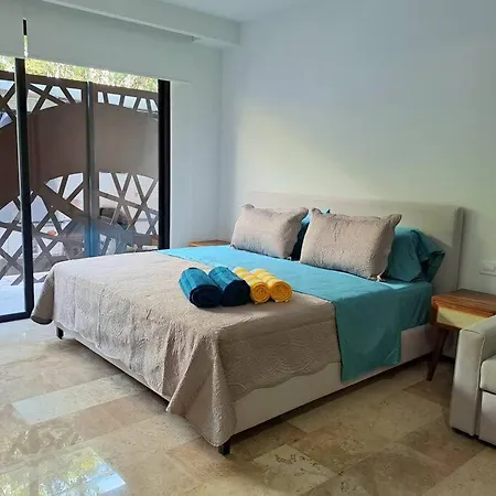 Apartment Menesse Departamento Con Alberca Y Balcon Estancias Largas Tulum