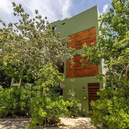 Apartment Amplio Departamento+alberca Rooftop+3 Camas Tulum