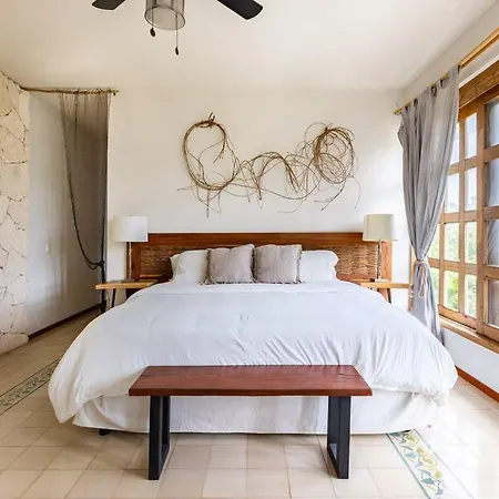 Amplio Departamento+alberca Rooftop+3 Camas * Tulum