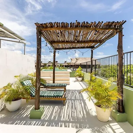 Apartment Amplio Departamento+alberca Rooftop+3 Camas *