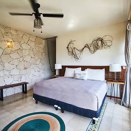 Amplio Departamento+alberca Rooftop+3 Camas Tulum
