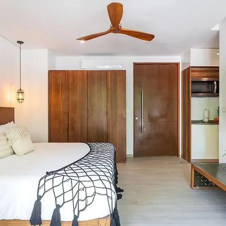 Studio-all-inclusive-gym-pool360º-scooter-bicycle-breakfast-exclusivebenefitsinservices-by-sandy-powerful Apartment Tulum