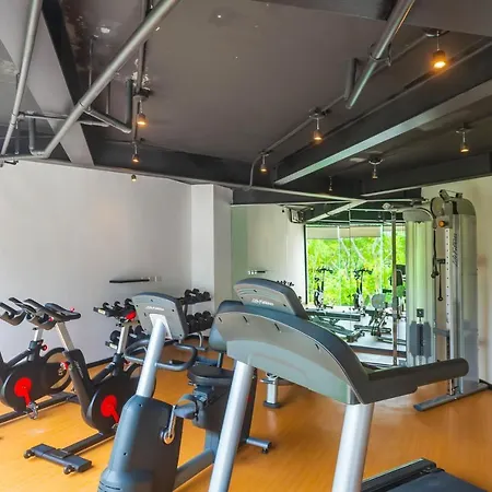 Studio-all-inclusive-gym-pool360º-scooter-bicycle-breakfast-exclusivebenefitsinservices-by-sandy-powerful Apartment *