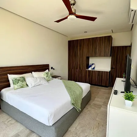 Apartamento Moderno Y Espacioso Departamento En Aldea Zama