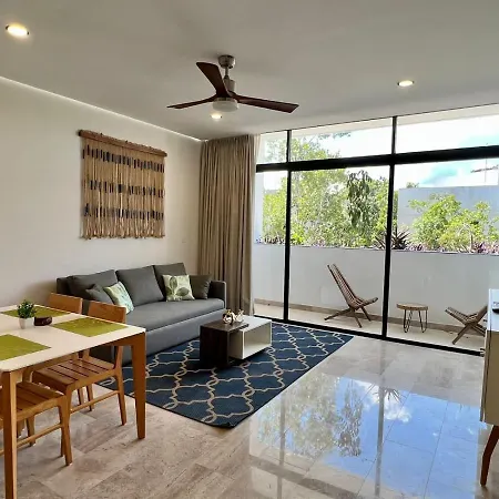 Apartamento Moderno Y Espacioso Departamento En Aldea Zama Tulum