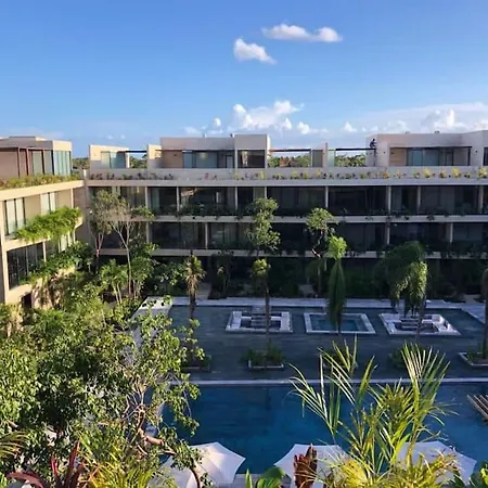 Mistiq Pent House 3 Recamaras, 3 Baños, Sala, Comedor, Terraza Y Jacuzzi Tulum