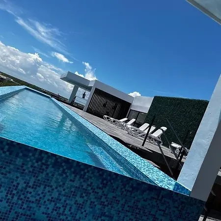Centrico Estudio Con Balcon En Aldea Zama I Elena214 Apartment *