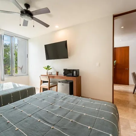 Nhoa 309c Lux 1br Pool View In Aldea Zama * Tulum