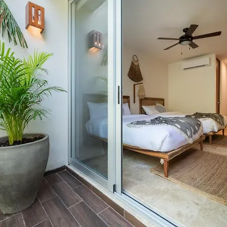 Nhoa 102a Lux 2br Plunge Pool In Aldea Zama * Tulum