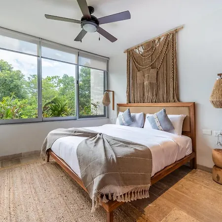 Nhoa 306a Lux 2br Jungle View Aldea Zama Holiday home Tulum