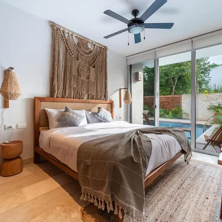 Nhoa 101b Lux 1br Pool Access In Aldea Zama * Tulum