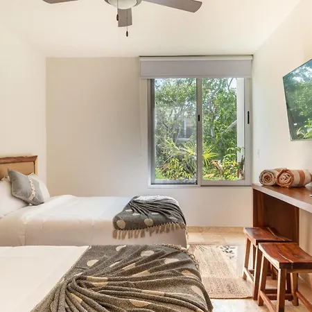 Nhoa 209a Lux 2br Pool View In Aldea Zama * Tulum