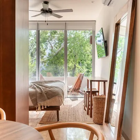 Nhoa 209b Lux 1br Pool View In Aldea Zama Holiday home *