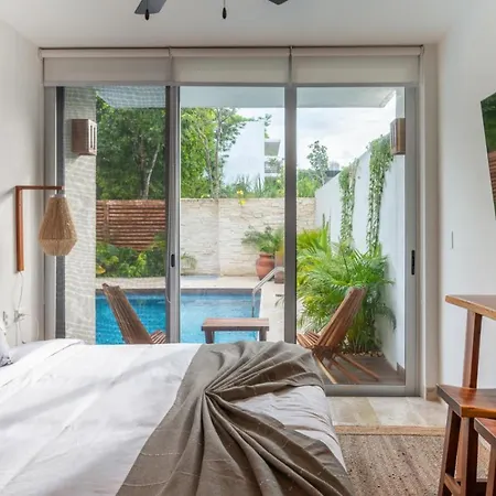 Nhoa 101b Lux 1br Pool Access In Aldea Zama * Tulum