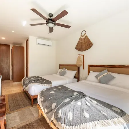 Сasa de vacaciones Nhoa 209a Lux 2br Pool View In Aldea Zama *