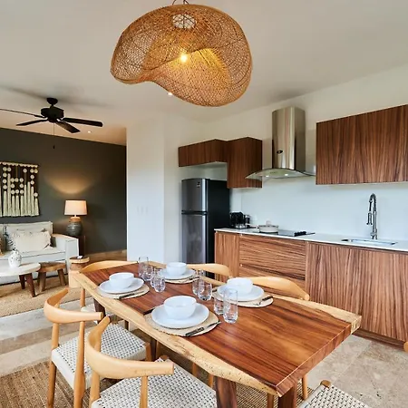 Marvelous In Aldea Zama With Private Balcony, Rooftop Pool, Gym & Workspace Tulum